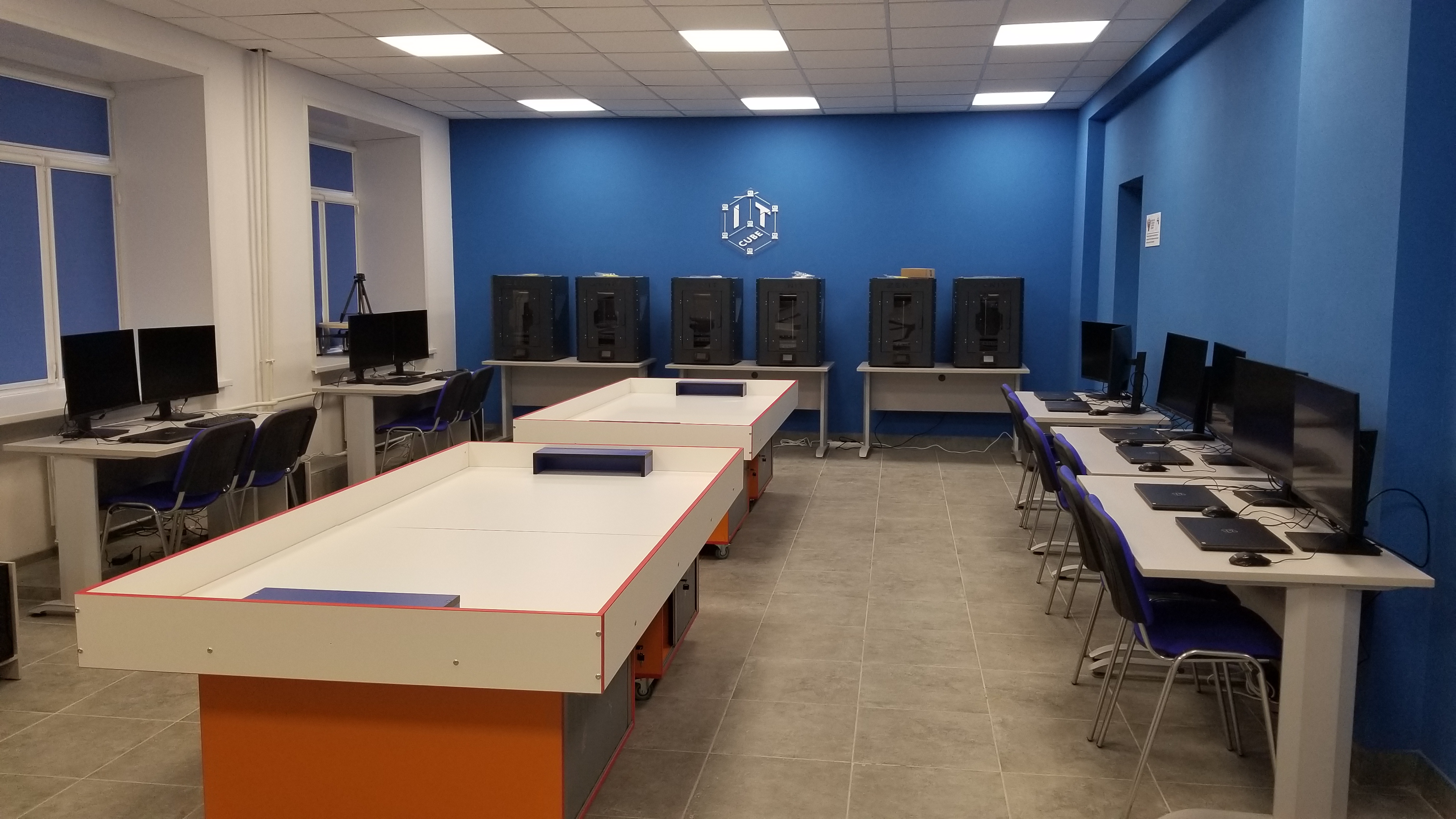 Кабинет направления "Программирование роботов"