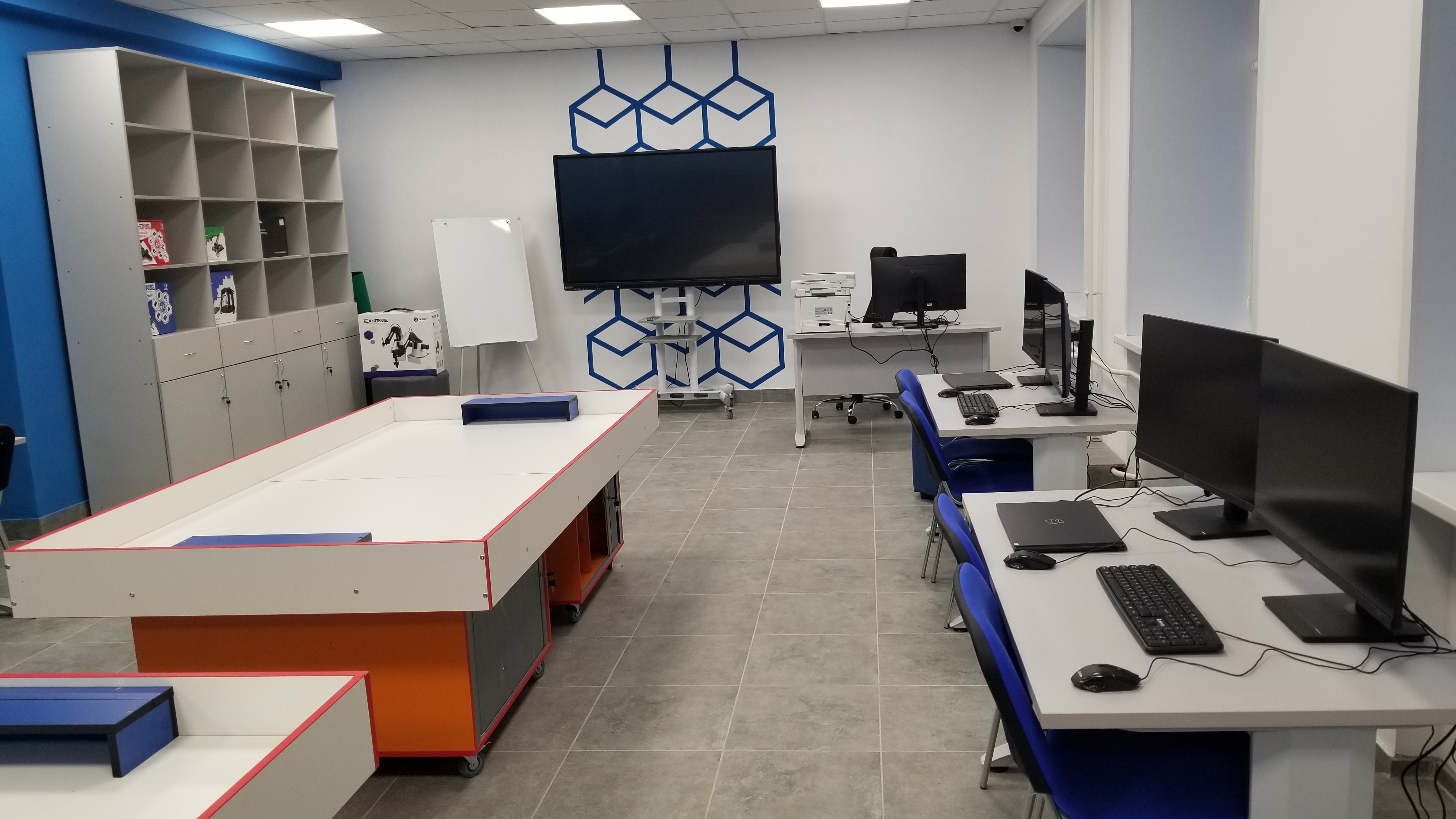 Кабинет направления "Программирование роботов"